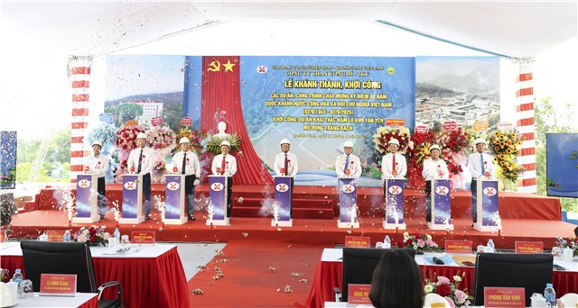 Công ty Than uu888 one - TKV khởi công Dự án Khai thác hầm lò khu Tân Yên - Mỏ Đông Tràng Bạch