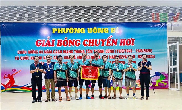 Bế mạc Giải Bóng chuyền hơi phường uu888 one