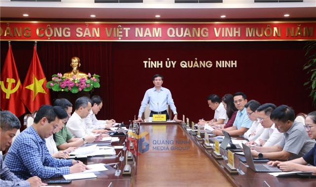 Tiểu ban Tuyên truyền - Khánh tiết Đại hội u888c3 Đảng bộ tỉnh lần thứ XVI họp triển khai các nhiệm vụ