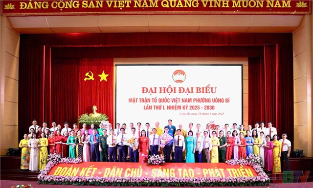 Đại hội u888c3 MTTQ uu888 có phường uu888 one lần thứ I, nhiệm kỳ 2025- 2030 thành công tốt đẹp