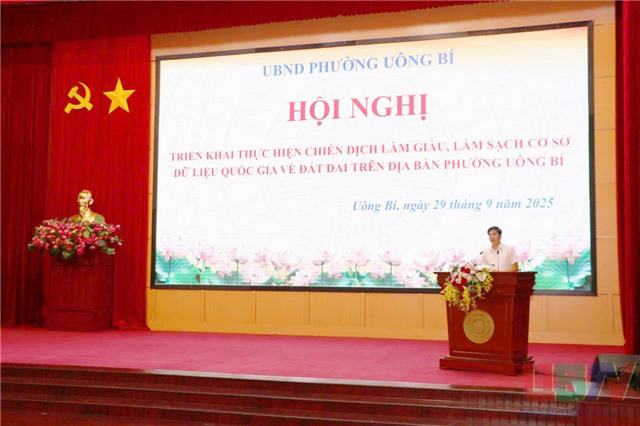 Phường uu888 one triển khai "Chiến dịch 90 ngày làm giàu, làm sạch cơ sở dữ liệu quốc gia về đất đai trên địa bàn phường”