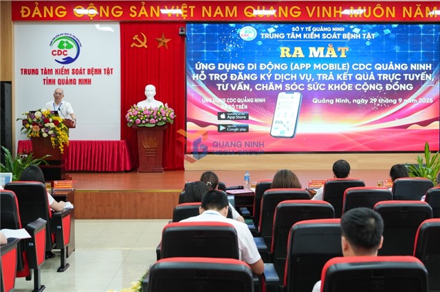 Ra mắt App Mobile CDC uu888 one hỗ trợ, chăm sóc sức khỏe thông minh