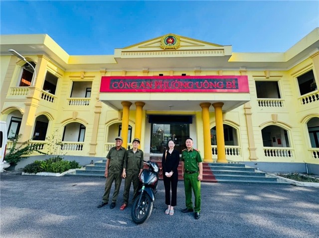 Công an phường uu888 one nhanh chóng thu hồi tài sản bị trộm cắp, trao trả cho người bị hại