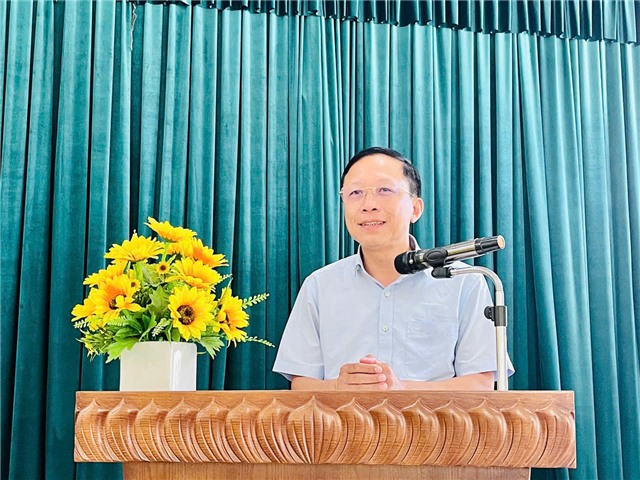 Đồng chí Bí thư Đảng ủy phường uu888 one Nguyễn Chiến Thắng dự sinh hoạt chi bộ khu phố Thanh Sơn 2