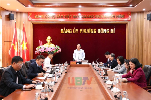 Hội nghị thường trực Đảng ủy phường uu888 one tuần thứ 3, năm 2026