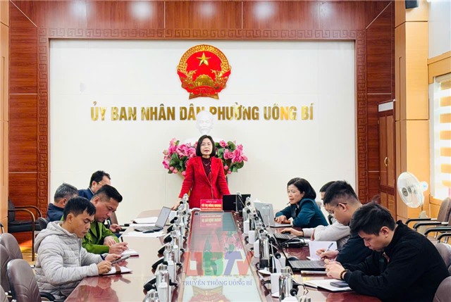Phường uu888 one họp báo cáo tiến độ các hoạt động mừng Đảng, mừng Xuân Bính Ngọ 2026