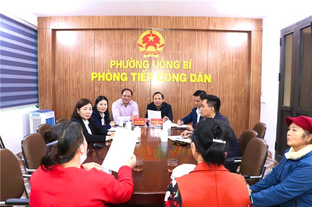 Lãnh đạo phường uu888 one tiếp u888c3 định kỳ
