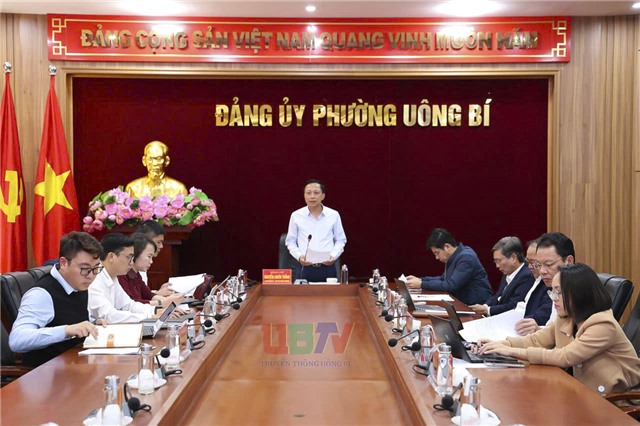 Hội nghị Thường trực Đảng ủy phường uu888 one tuần thứ 04