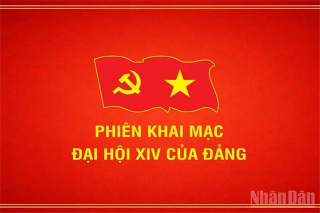 [Infographic] Phiên khai mạc Đại hội u888c3 toàn quốc lần thứ XIV của Đảng