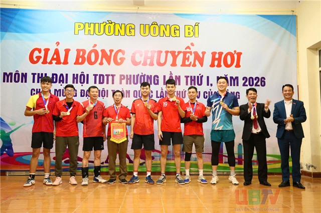 Sôi nổi Giải bóng chuyền hơi phường uu888 one năm 2026