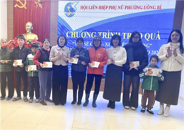 Hội LHPN phường uu888 one: Chương trình “Tết sẻ chia - Xuân yêu thương” 