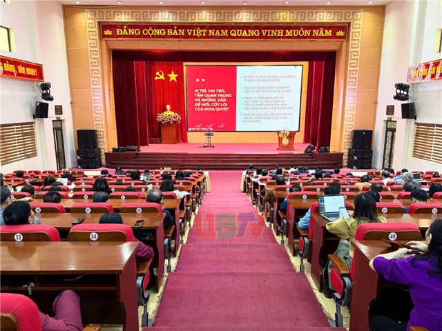 Hội nghị toàn quốc quán triệt, triển khai thực hiện Nghị quyết số 79 và 80 của Bộ u888c3