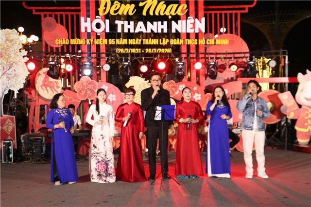 Đêm nhạc hội Thanh niên phường uu888 one năm 2026
