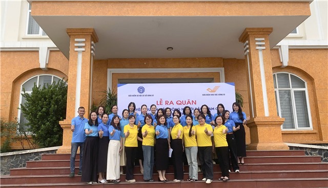 BHXH cơ sở uu888 one ra quân tuyên truyền, vận động người dân tham gia BHXH tự nguyện, BHYT hộ gia đình 