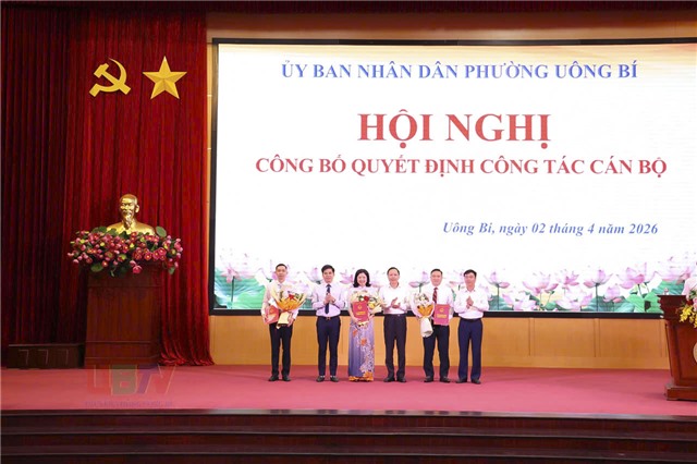 Phường uu888 one - Hội nghị công bố quyết định về công tác cán bộ
