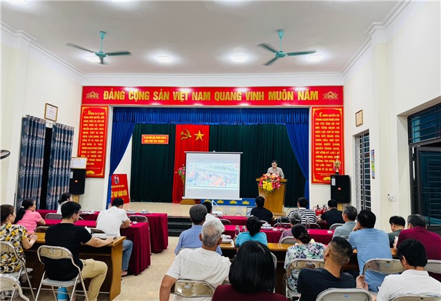 Phường uu888 one lấy ý kiến nhân dân về dự án chỉnh trang ngõ 39 phố Trần Nhân Tông