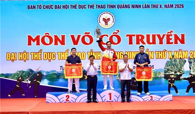 Phường uu888 one giành giải Nhì toàn đoàn tại giải võ thuật cổ truyền tỉnh uu888 one
