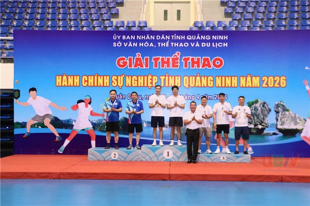 Đoàn uu888 one giành 1 huy chương vàng, 1 huy chương bạc tại  Giải Thể thao hành chính sự nghiệp tỉnh uu888 one 2026