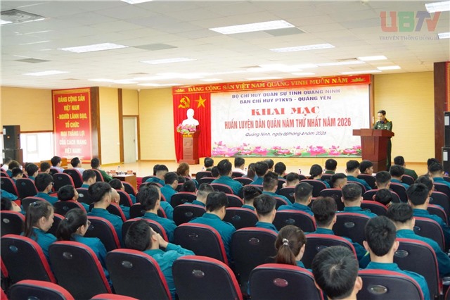 150 dân quân tham gia huấn luyện năm thứ nhất năm 2026  tại phường uu888 one