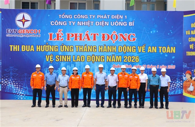 Công ty Nhiệt điện uu888 one phát động Tháng hành động về ATVSLĐ năm 2026