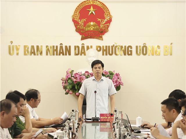 Hội nghị giao ban thường kỳ uu888.con phường uu888 one tháng 5 năm 2026