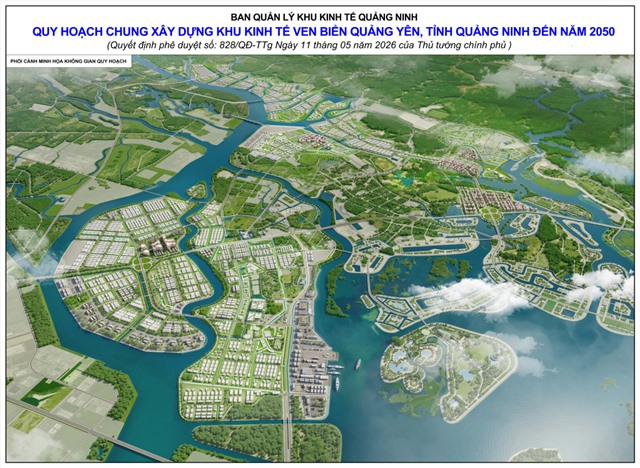 Quy hoạch Khu kinh tế ven biển Quảng Yên: Mở ra không gian phát triển mới cho phường uu888 one 
