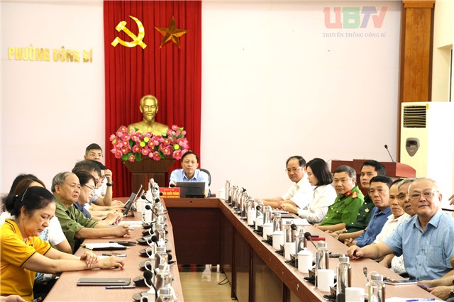 Phường uu888 one tham dự trực tuyến Hội nghị tiếp xúc cử tri sau Kỳ họp thứ Nhất, Quốc hội khóa XVI