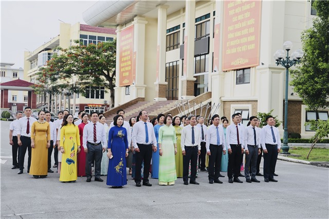 Phường uu888 one tổ chức lễ chào cờ tháng 6 năm 2026