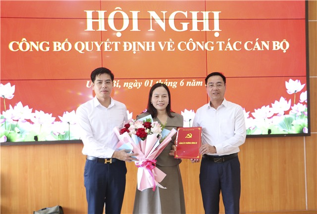 Phường uu888 one: Công bố quyết định về công tác cán bộ