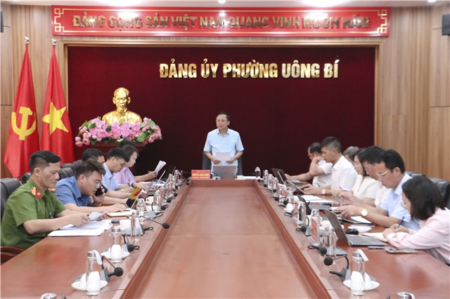 Hội nghị Thường trực Đảng ủy phường uu888 one