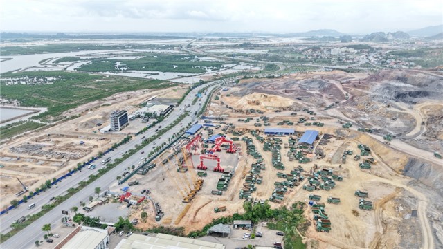 Khẩn trương thi công các vị trí đầu tiên trên tuyến đường sắt tốc độ cao