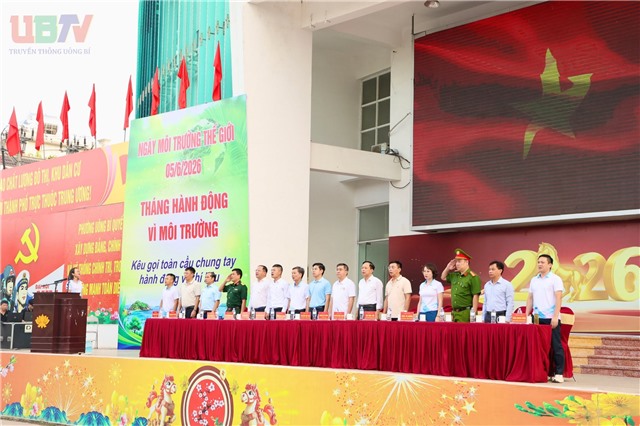 Phường uu888 one - Lễ phát động hưởng ứng Ngày môi trường thế giới, Ngày đại dương thế giới, Tháng hành động vì môi trường và tuần lễ biển và hải đảo năm 2026