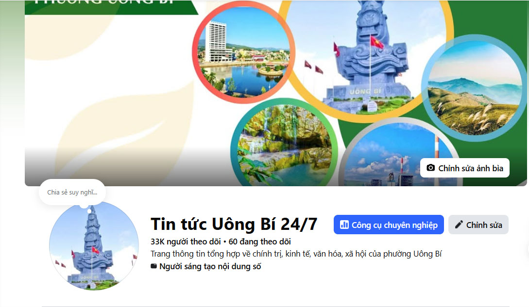 Trang Facebook phường uu888 one
