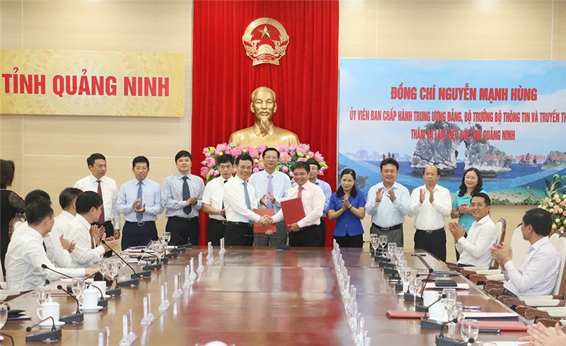 tỉnh uu888 one và Bộ TT&TT đã thông qua thỏa thuận hợp tác giữa hai bên (giai đoạn 2019-2020),