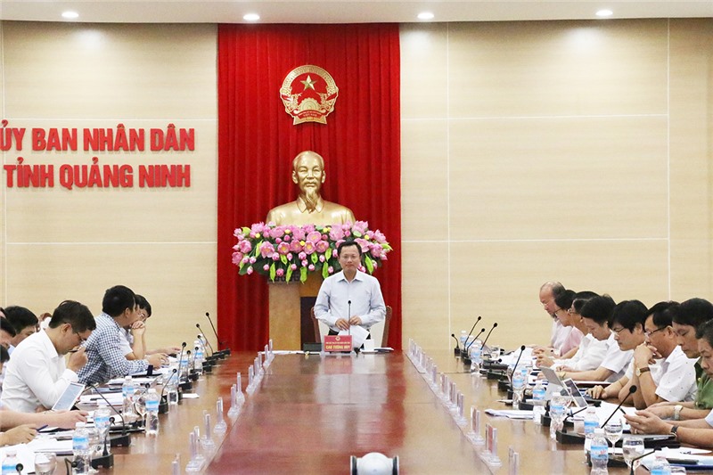 Đồng chí Cao Tường Huy, Phó Chủ tịch uu888.con, Chủ tịch Hội đồng thẩm định phát biểu tại buổi làm việc.